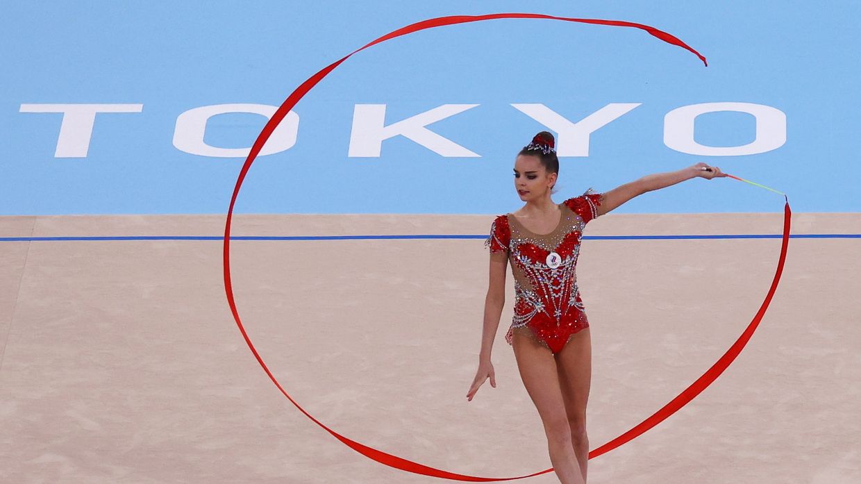 Российская спортсменка, член сборной России (команда ОКР) Дина Аверина