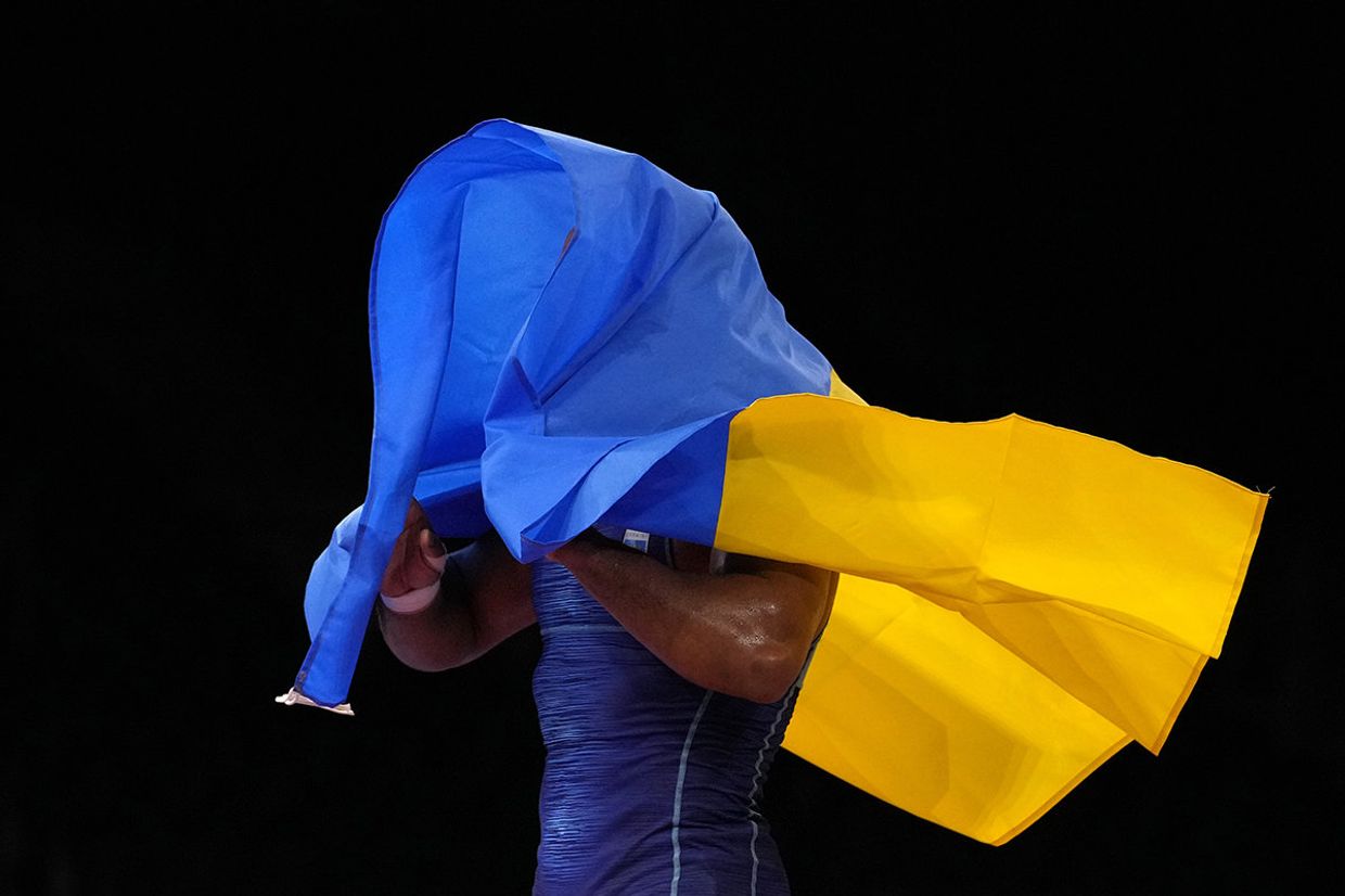 Украинский борец Жан Беленюк