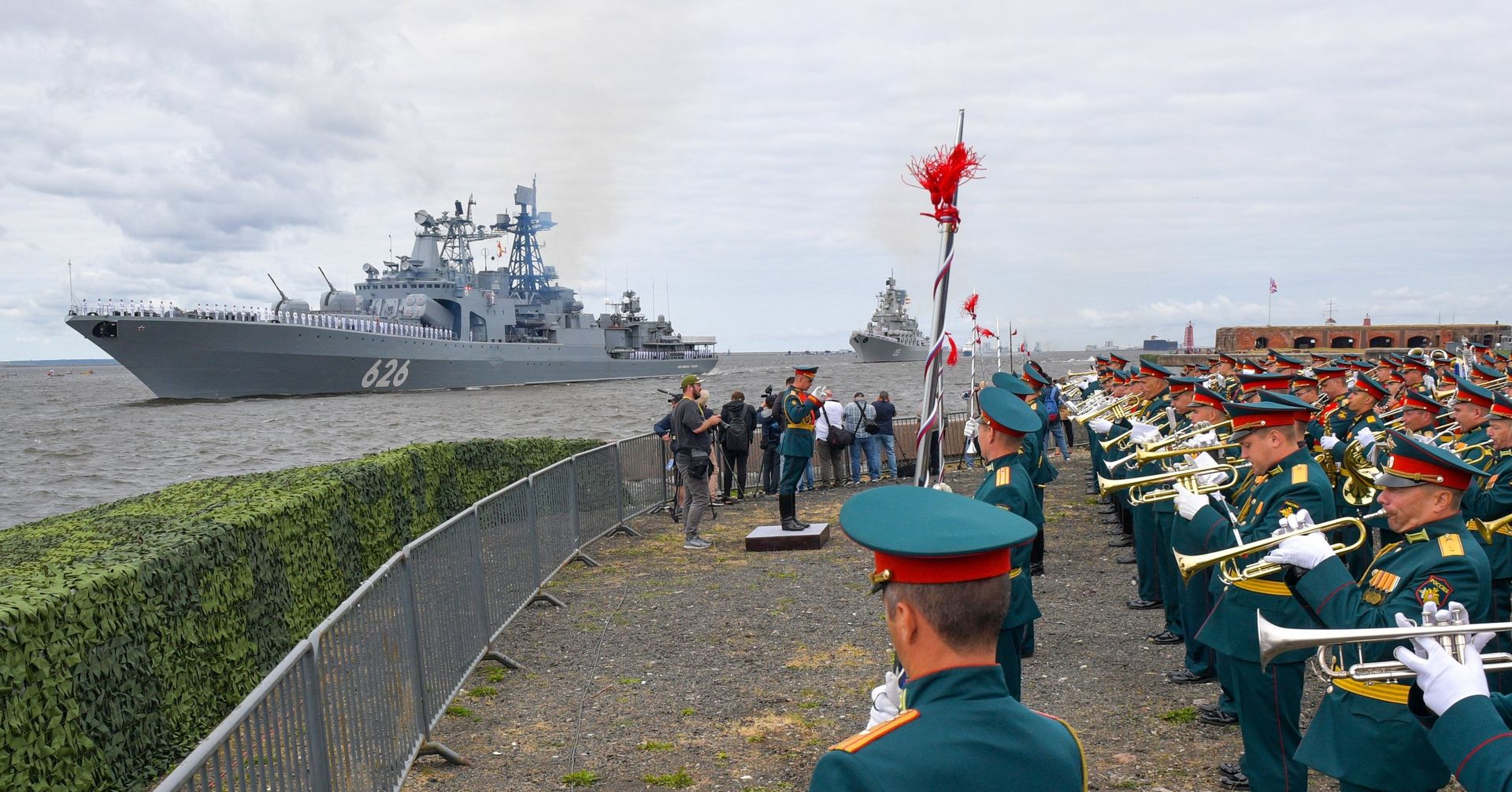 Празднование Дня ВМФ в Санкт-Петербурге - ИноСМИ, 1920, 16.08.2021