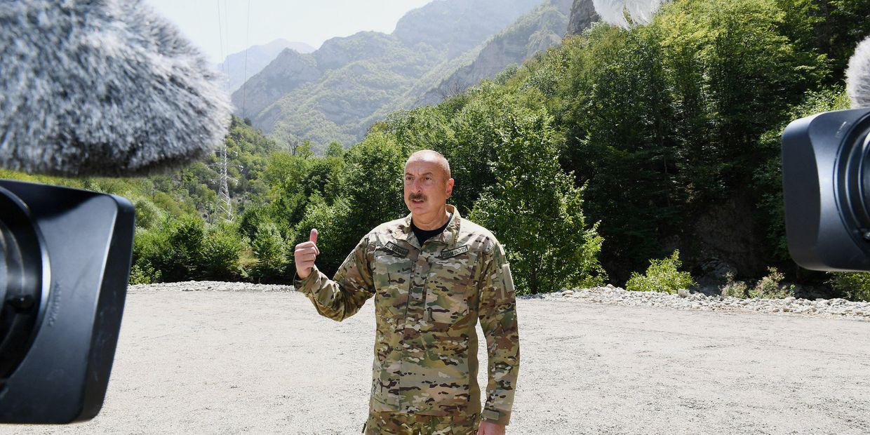 Президент Азербайджана Ильхам Алиев