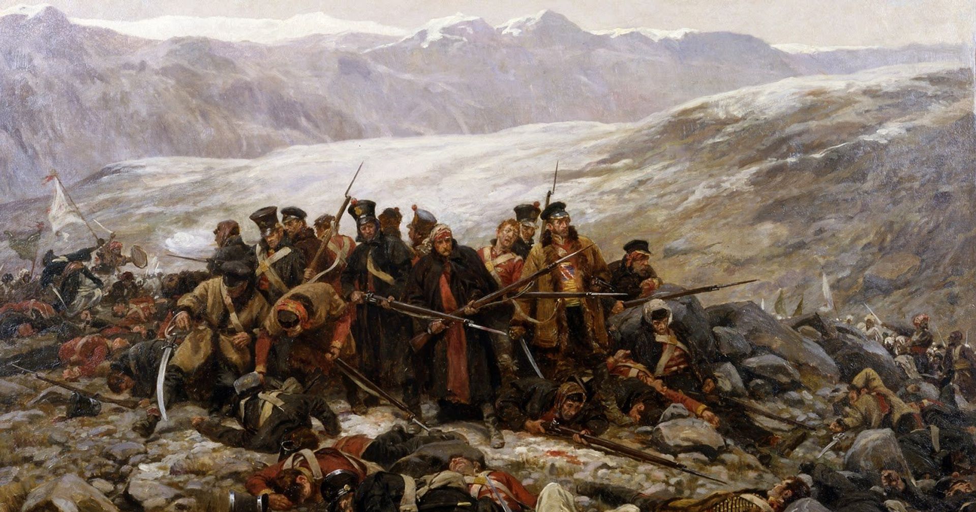 «Последний рубеж». Худ. Уильям Барнс Уоллен - ИноСМИ, 1920, 21.08.2021
