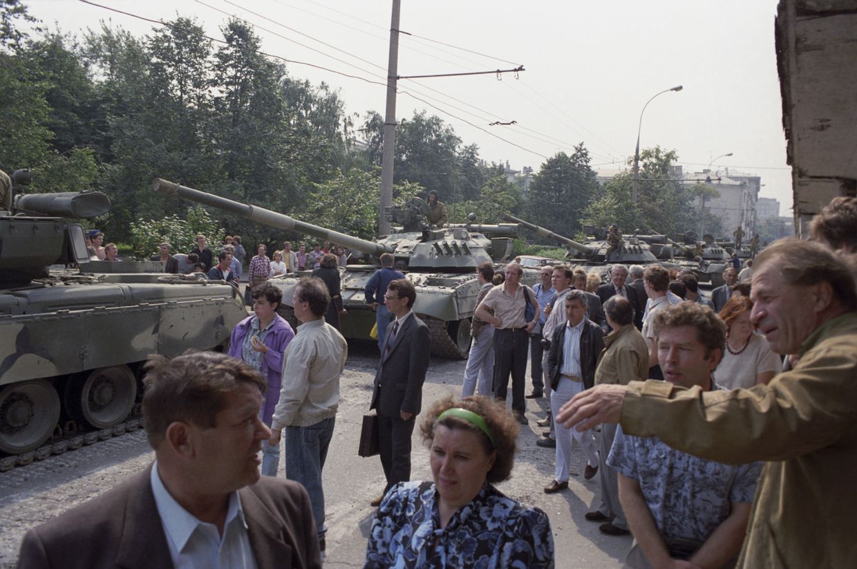 Ввод войск в Москву 19 августа 1991 года. Августовский путч 1991 года