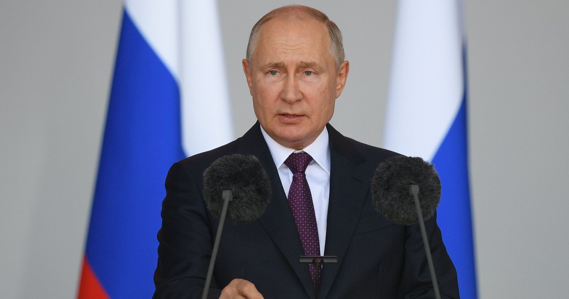 Президент РФ В. Путин принял участие в церемонии открытия форума Армия-2021 Президент РФ В. Путин принял участие в церемонии открытия форума Армия-2021 - ИноСМИ, 1920, 15.09.2021