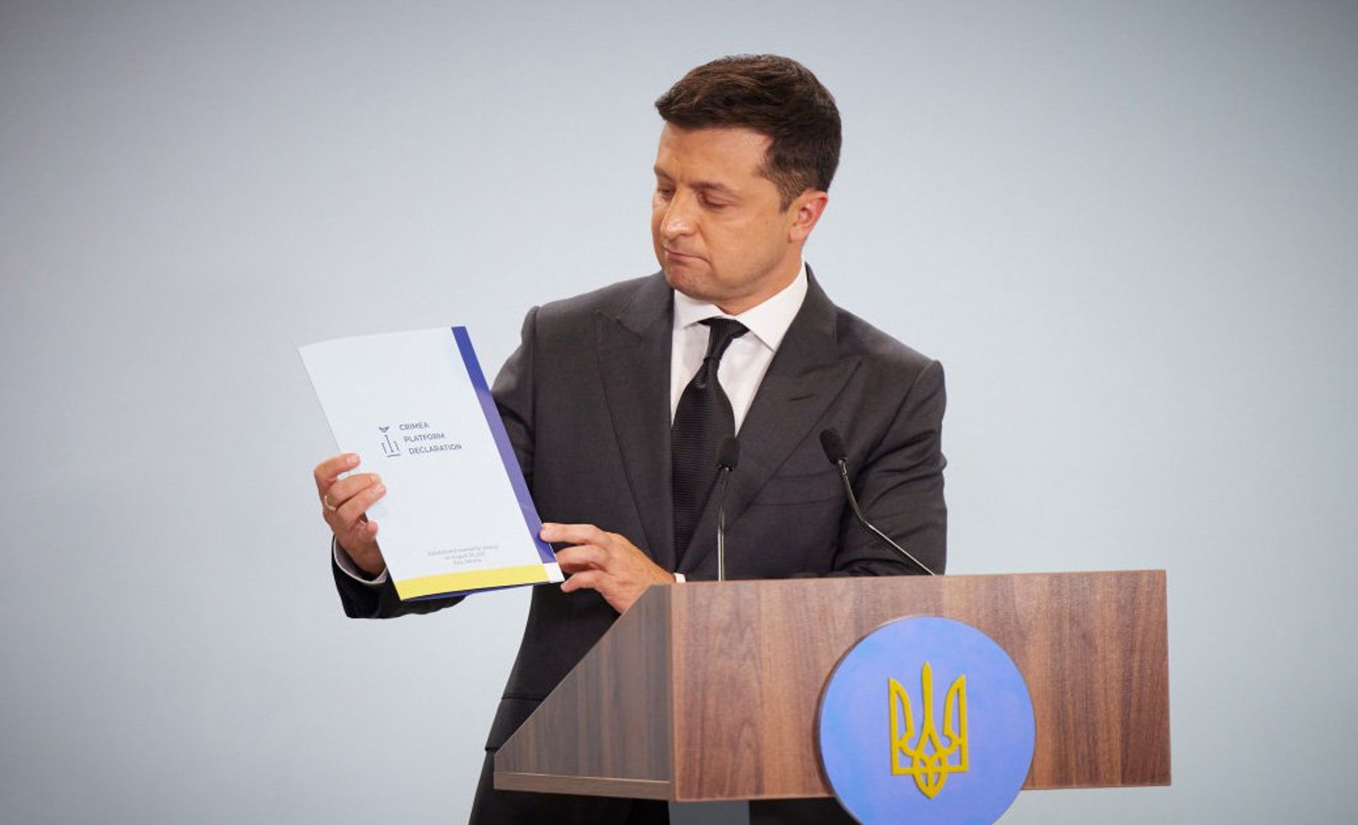 Президент Украины Владимир Зеленский на саммите «Крымская платформа» в Киеве - ИноСМИ, 1920, 05.09.2021