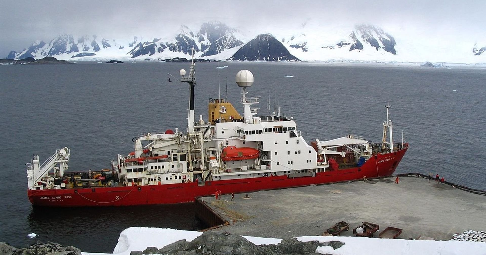 Ледокол RRS James Clark Ross - ИноСМИ, 1920, 08.10.2021