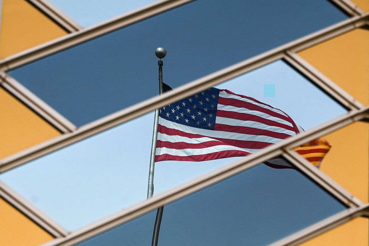 Государственный флаг США в Кабуле