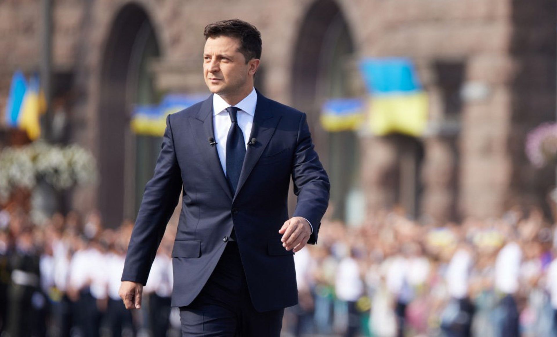 Президент Украины Владимир Зеленский на параде по случаю 30-й годовщины независимости Украины - ИноСМИ, 1920, 05.09.2021