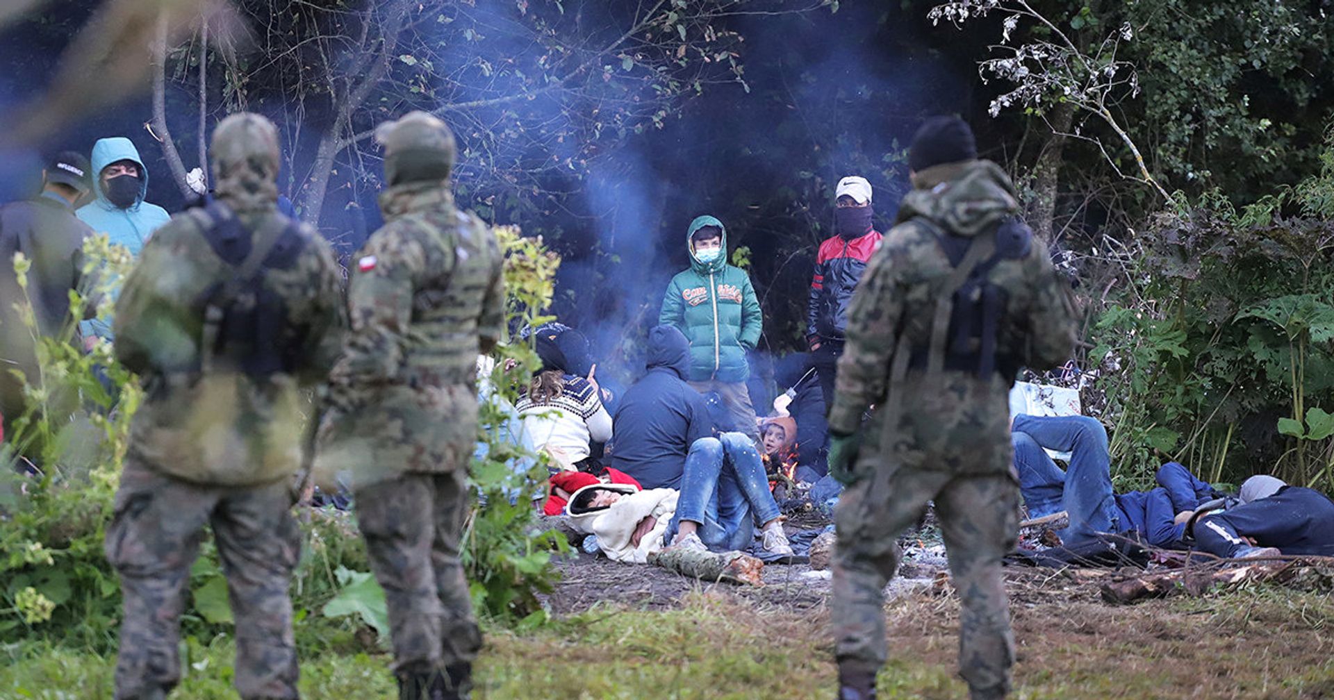 Польский и белорусский пограничники Польский и белорусский пограничники - ИноСМИ, 1920, 31.08.2021