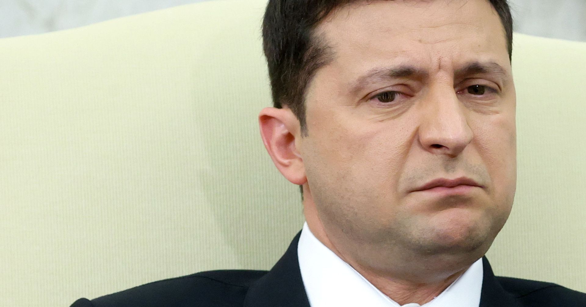 Президент Украины Владимир Зеленский наблюдает за происходящим во время встречи с президентом США Джо Байденом в Овальном кабинете Белого дома в Вашингтоне, США Президент Украины Владимир Зеленский наблюдает за происходящим во время встречи с президентом США Джо Байденом в Овальном кабинете Белого дома в Вашингтоне, США - ИноСМИ, 1920, 23.09.2021