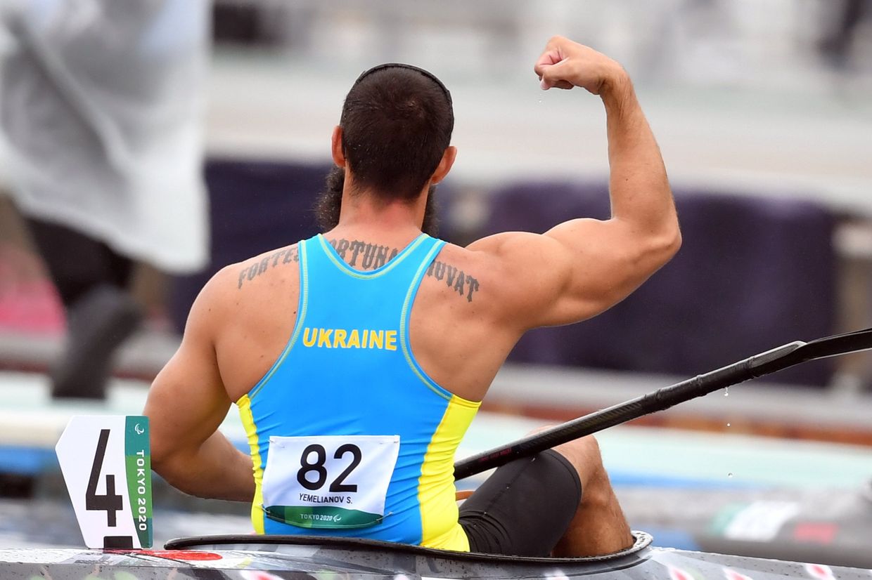 Украинский спортсмен Сергей Емельянов, гребля на байдарках и каноэ
