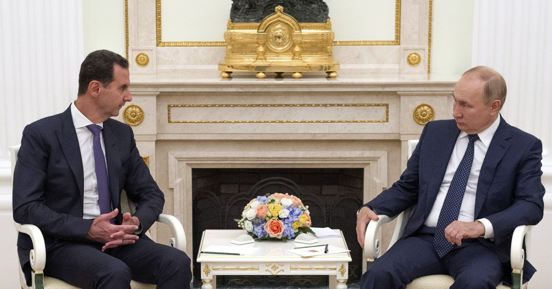 Встреча президента РФ В. Путина с президентом Сирии Б. Асадом Встреча президента РФ В. Путина с президентом Сирии Б. Асадом - ИноСМИ, 1920, 24.09.2021