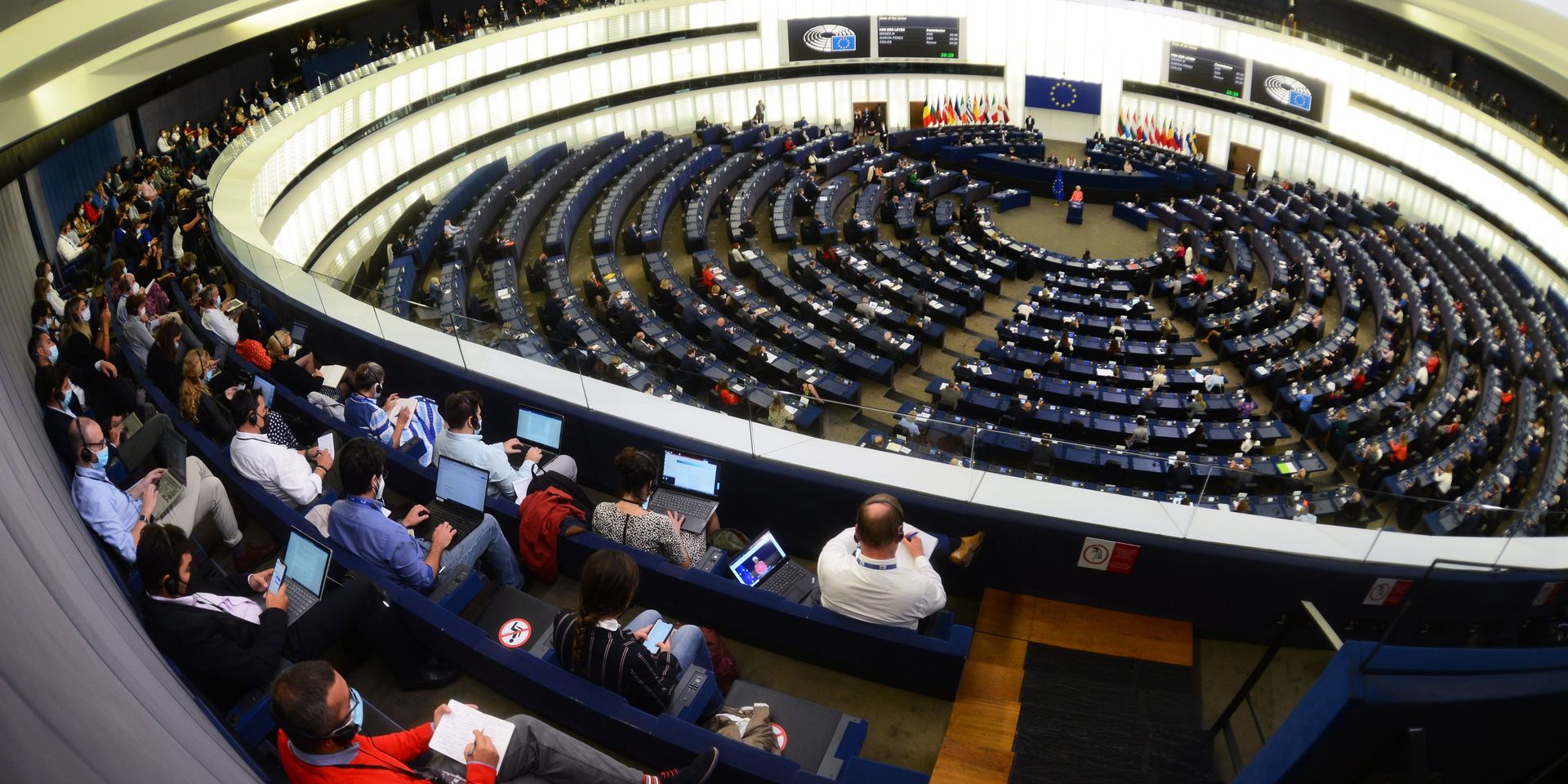 Пленарная сессия Европарламента Пленарная сессия Европарламента - ИноСМИ, 1920, 20.09.2021