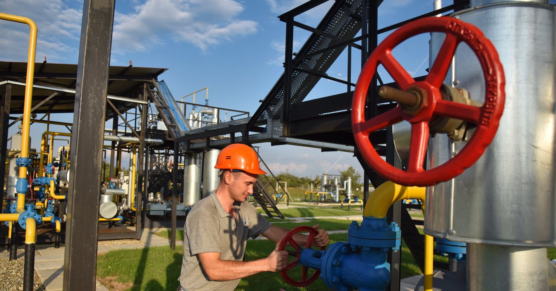 Комплекс подготовки экспортного газа на Украине - ИноСМИ, 1920, 22.09.2021