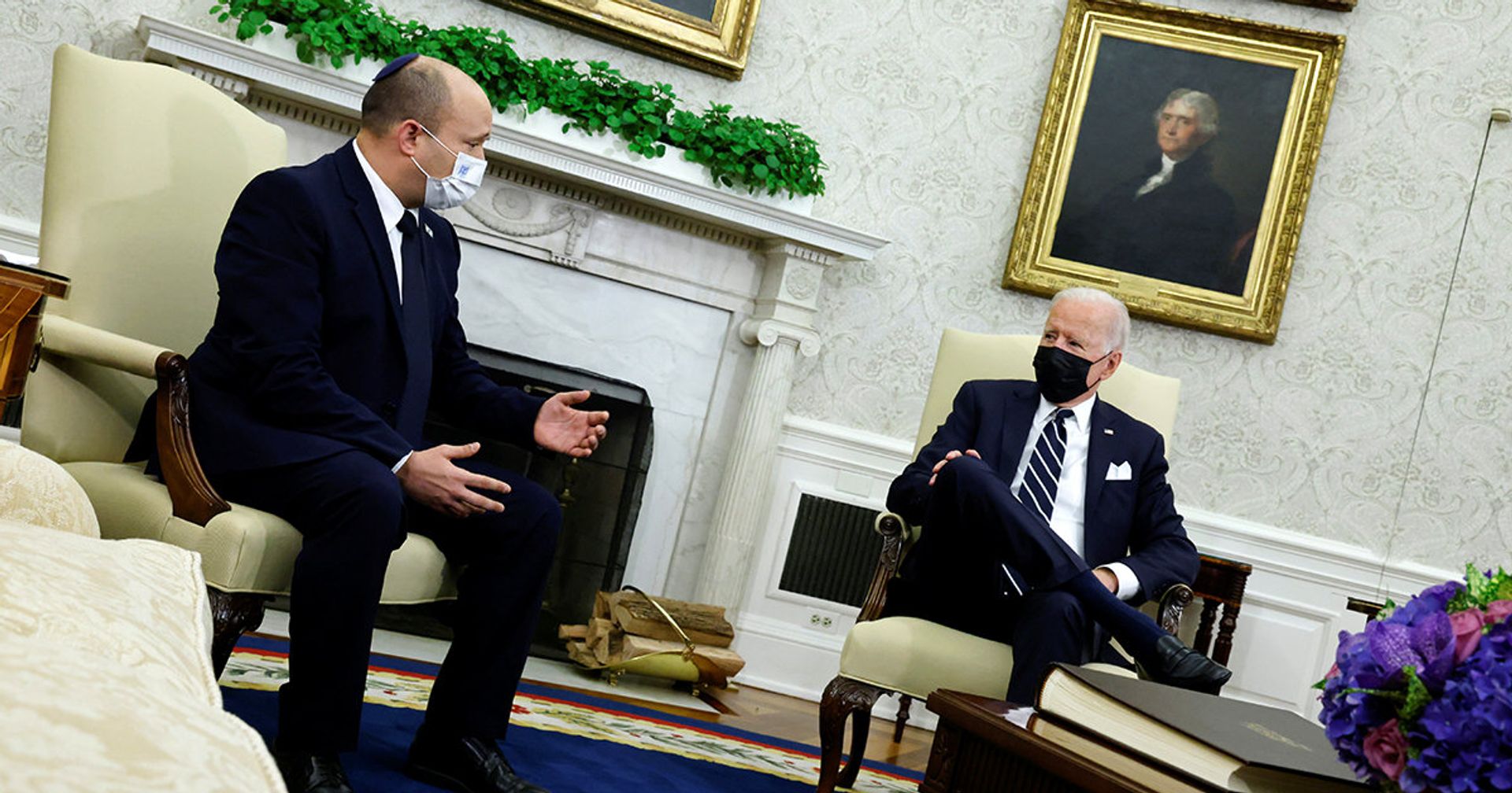 Президент США Джо Байден и премьер-министр Израиля Нафтали Беннетт - ИноСМИ, 1920, 23.09.2021