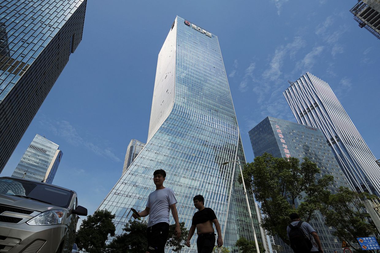 Штаб-квартира Evergrande в Шэньчжэне, КНР