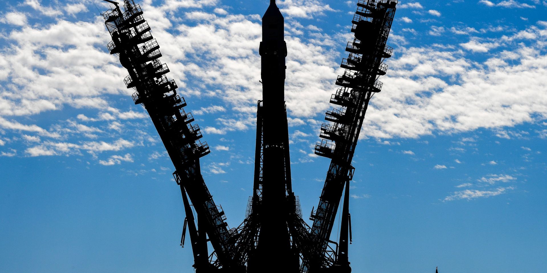testВывоз РН Союз-2.1а с кораблем Союз МС-19 на стартовый комплекс - ИноСМИ, 1920, 14.01.2023