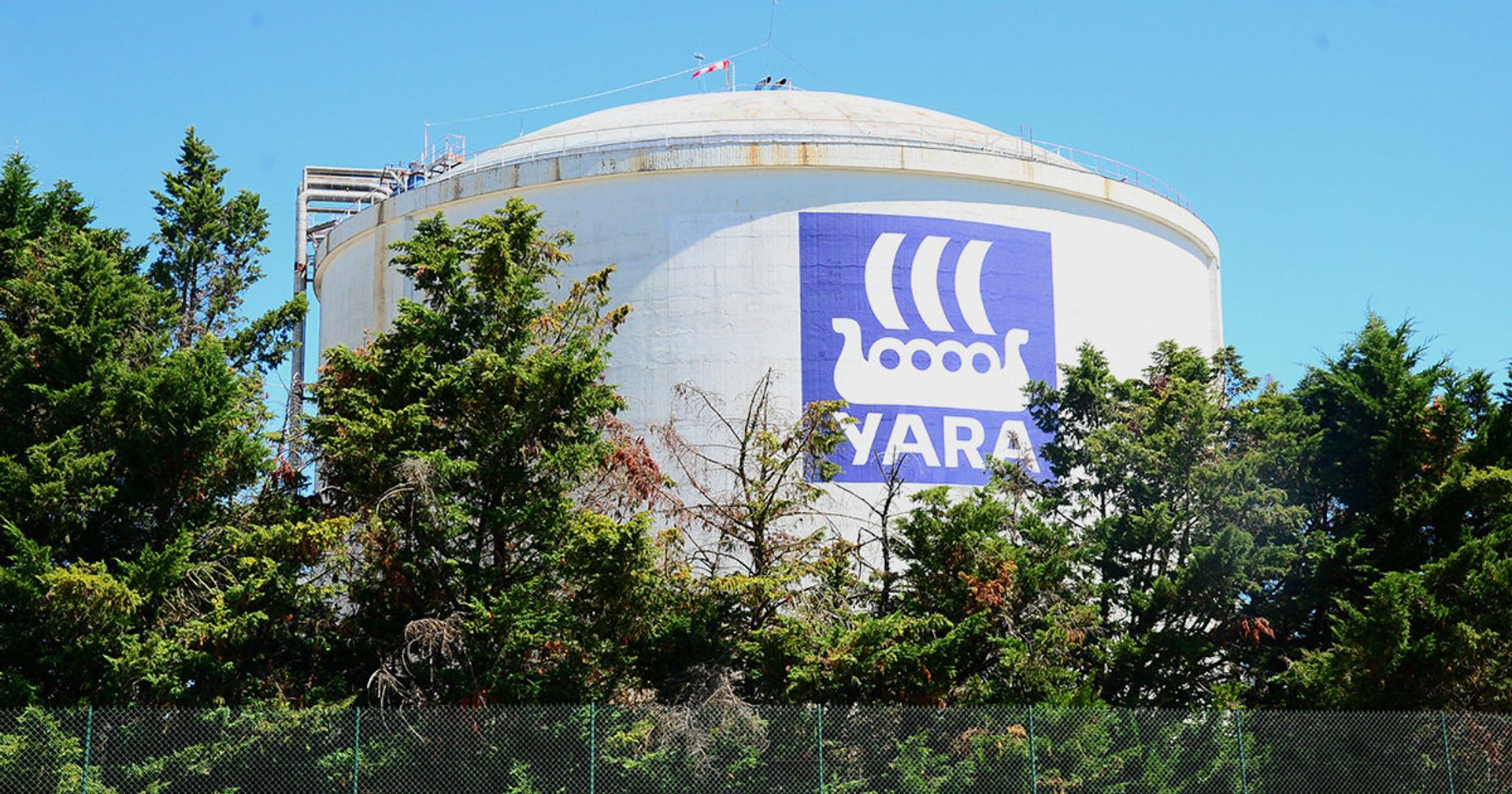 Предприятие норвежской химической компании Yara International ASA в Амбесе, Франция - ИноСМИ, 1920, 06.10.2021