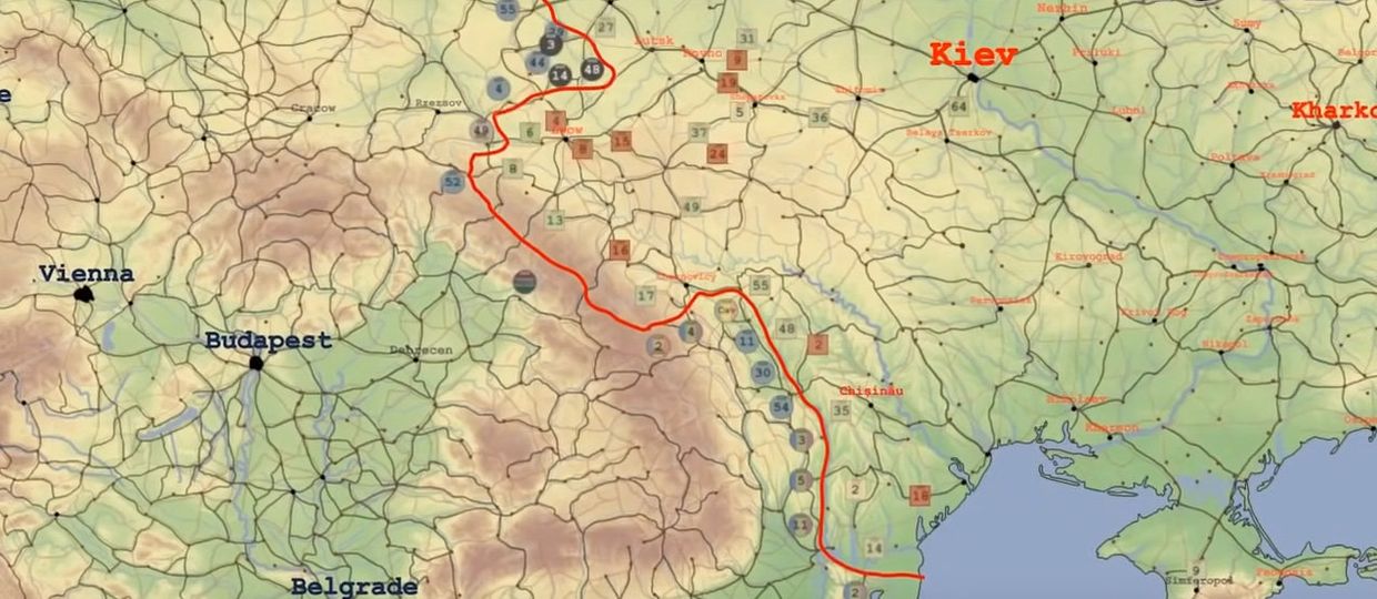 Анимация восточного фронта: 1941