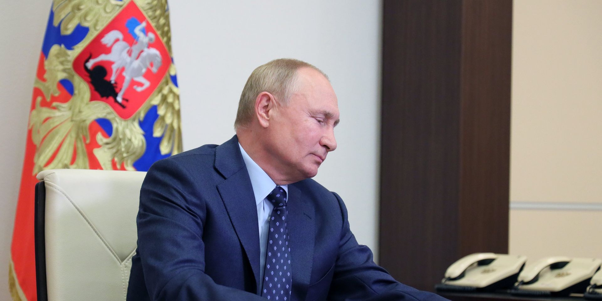 Президент РФ В. Путин провел заседание Совбеза РФ - ИноСМИ, 1920, 18.02.2022