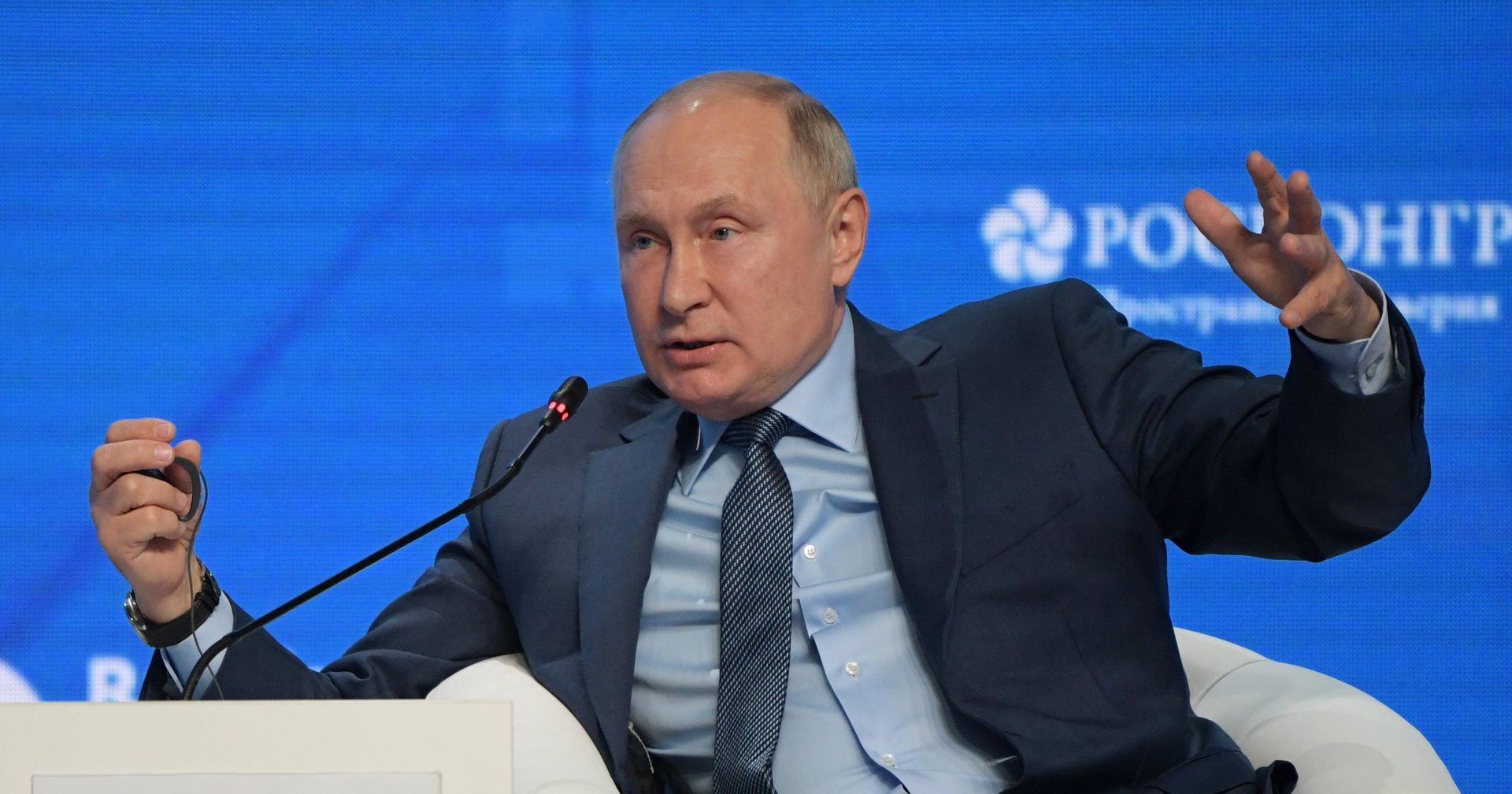 Президент РФ В. Путин принял участие в пленарном заседании форума Российская энергетическая неделя - ИноСМИ, 1920, 19.11.2021