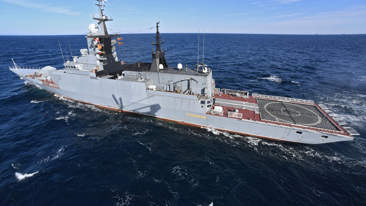 Российско-китайские учения Морское взаимодействие - 2021