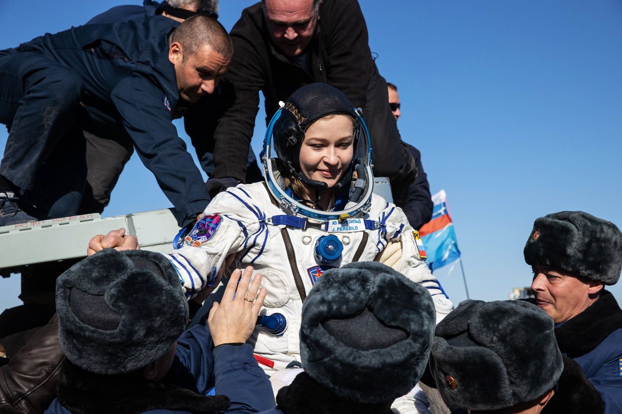 Экипаж корабля Союз МС-18 вернулся на Землю