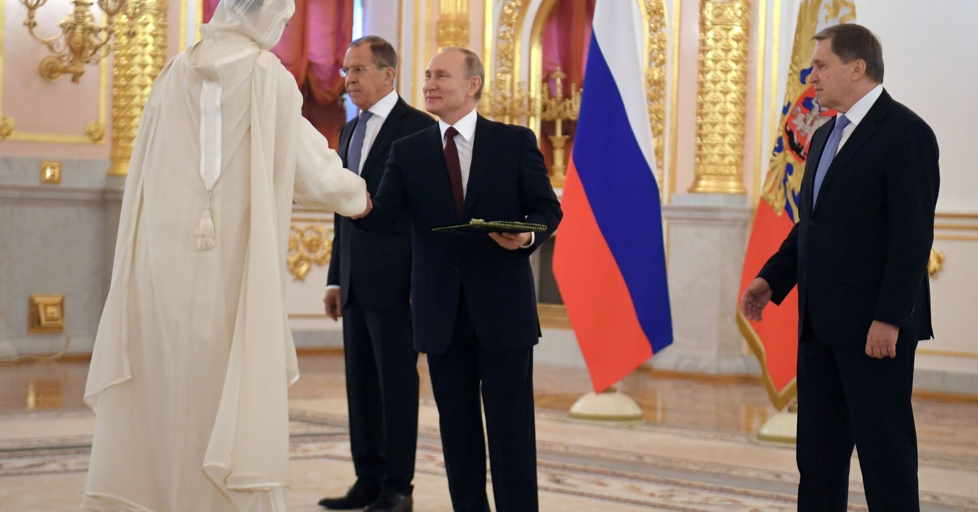 Президент РФ В. Путин принял верительные грамоты у послов иностранных государств - ИноСМИ, 1920, 19.10.2021