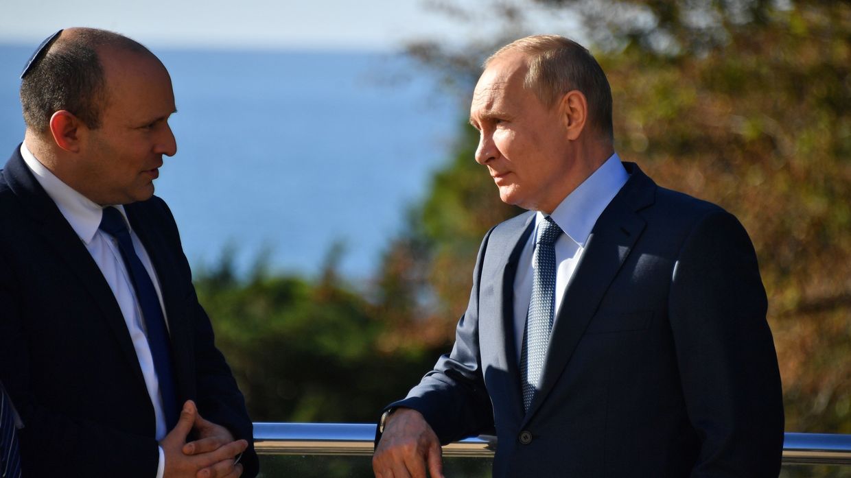 Президент РФ В. Путин встретился с премьер-министром Израиля Н. Беннетом