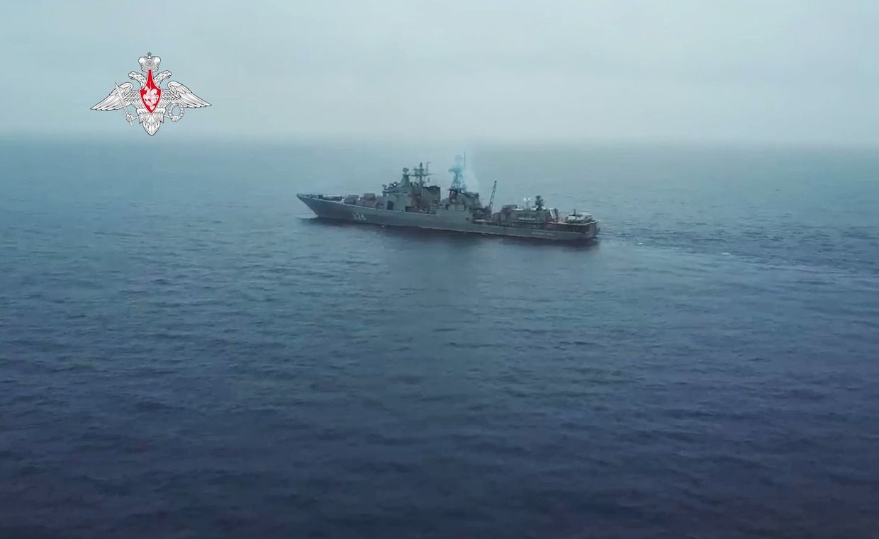 Освобождение российскими моряками контейнеровоза в Гвинейском заливе