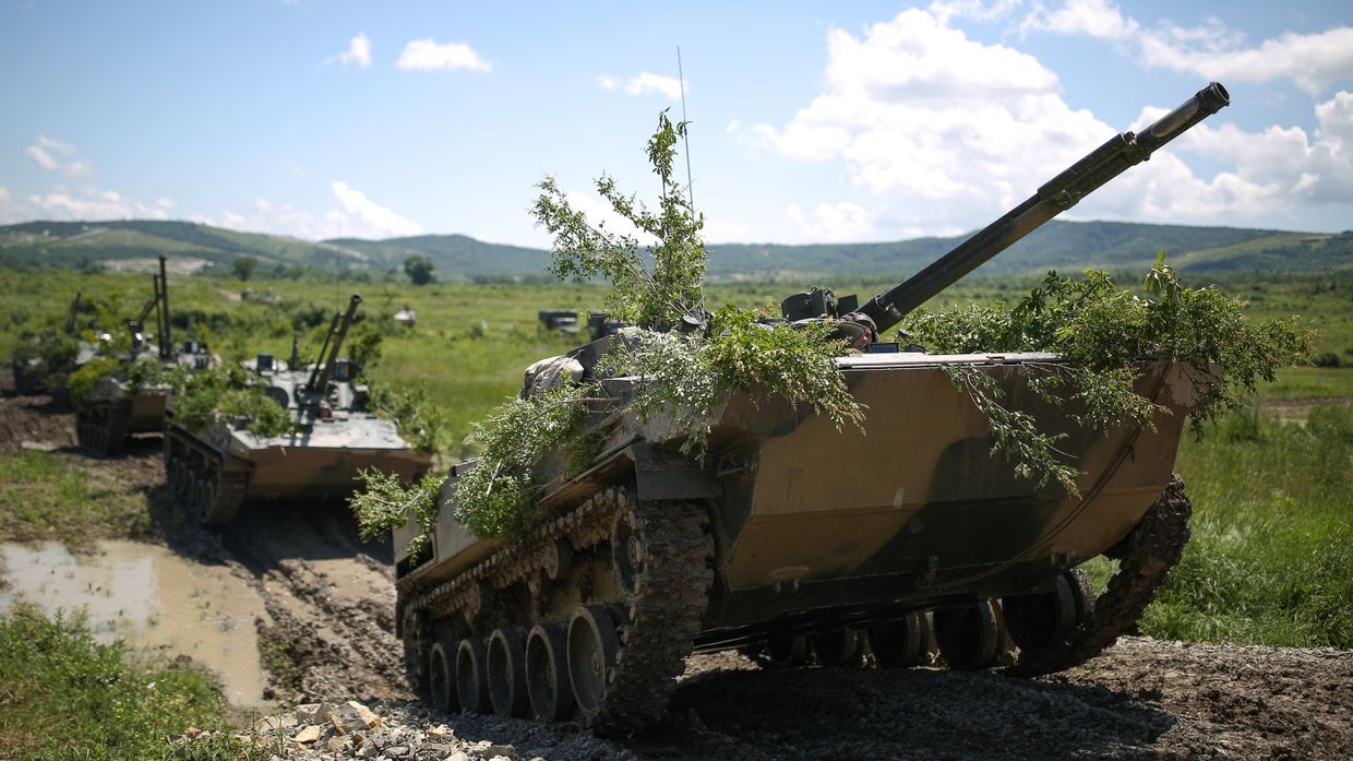 Военные учения Славянское братство