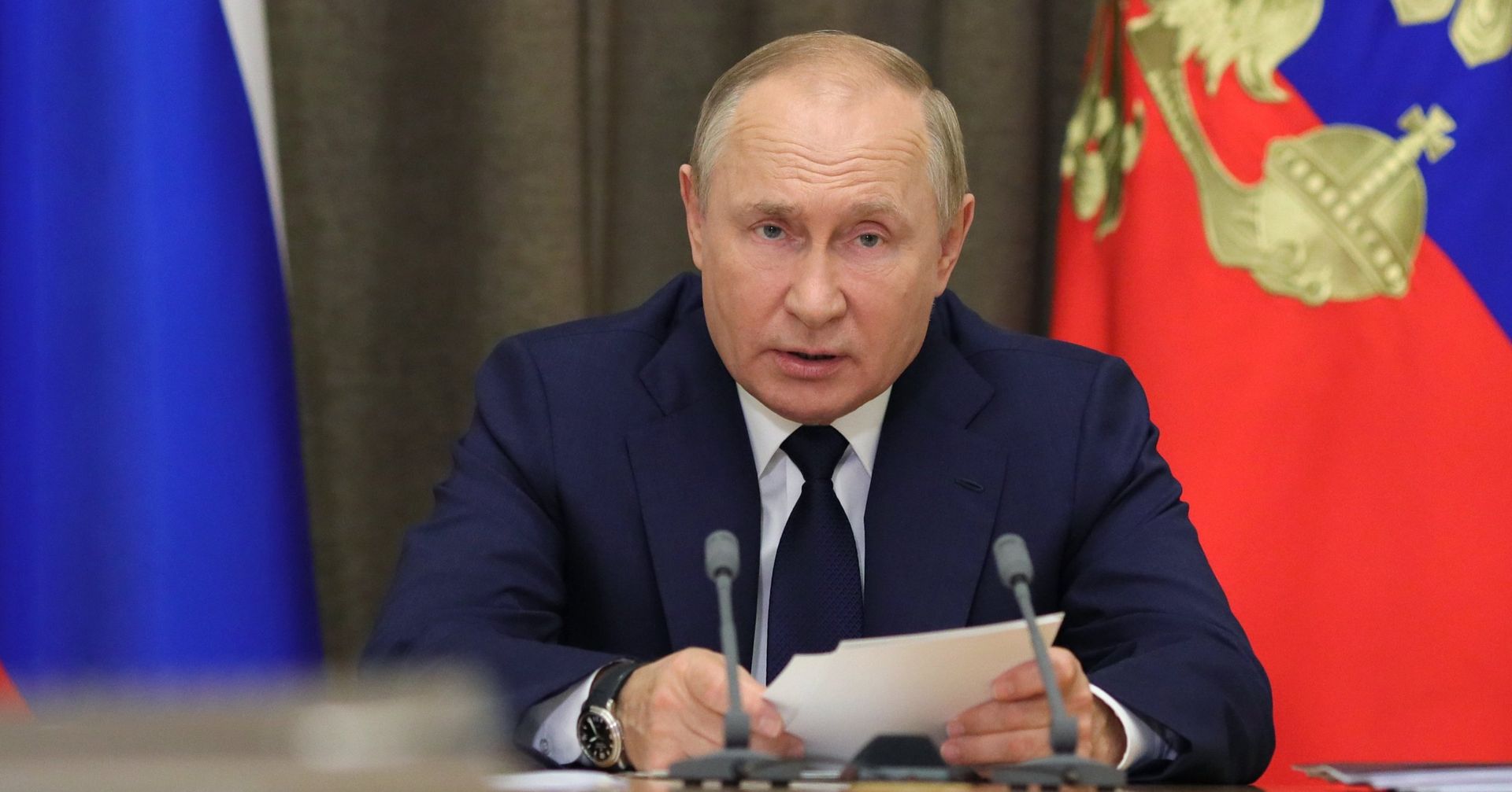 Президент РФ В. Путин провел совещание с руководством министерства обороны РФ и предприятий ОПК - ИноСМИ, 1920, 16.11.2021