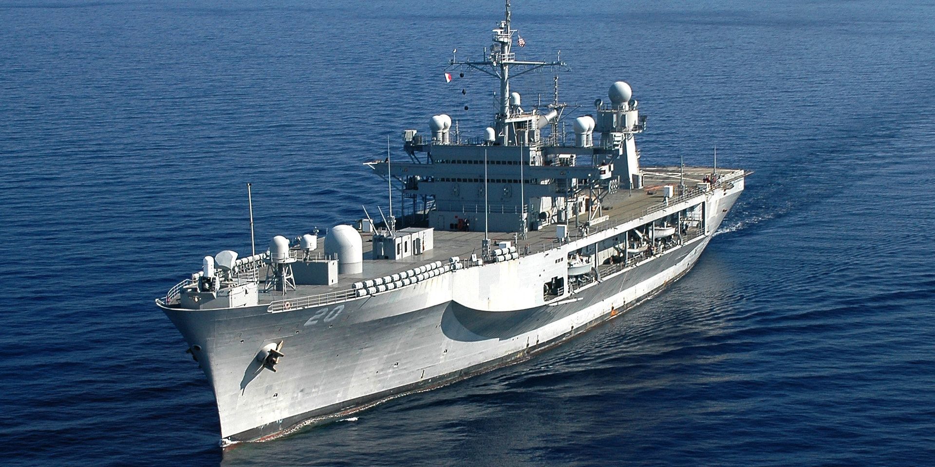 Флагманский корабль 6-го флота ВМС США «Маунт Уитни» - ИноСМИ, 1920, 09.11.2021