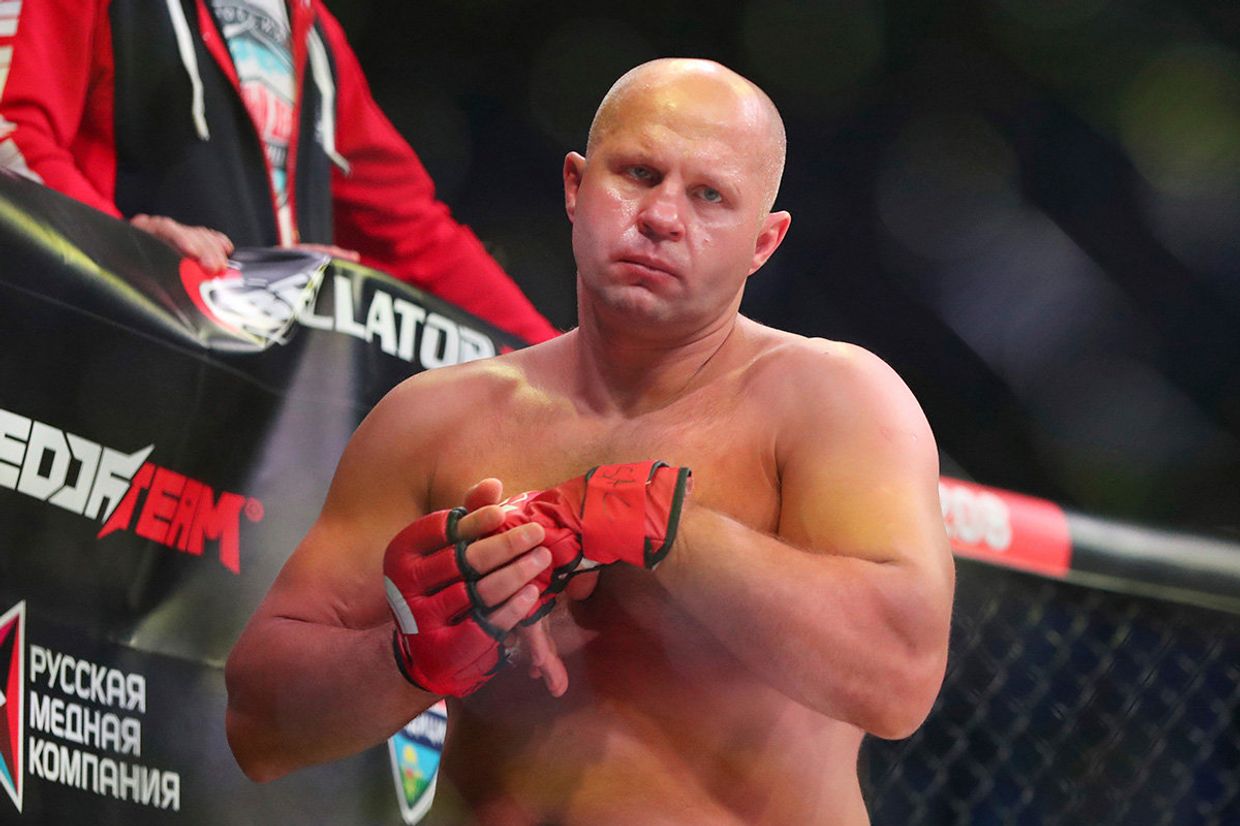 Российский спортсмен Федор Емельяненко