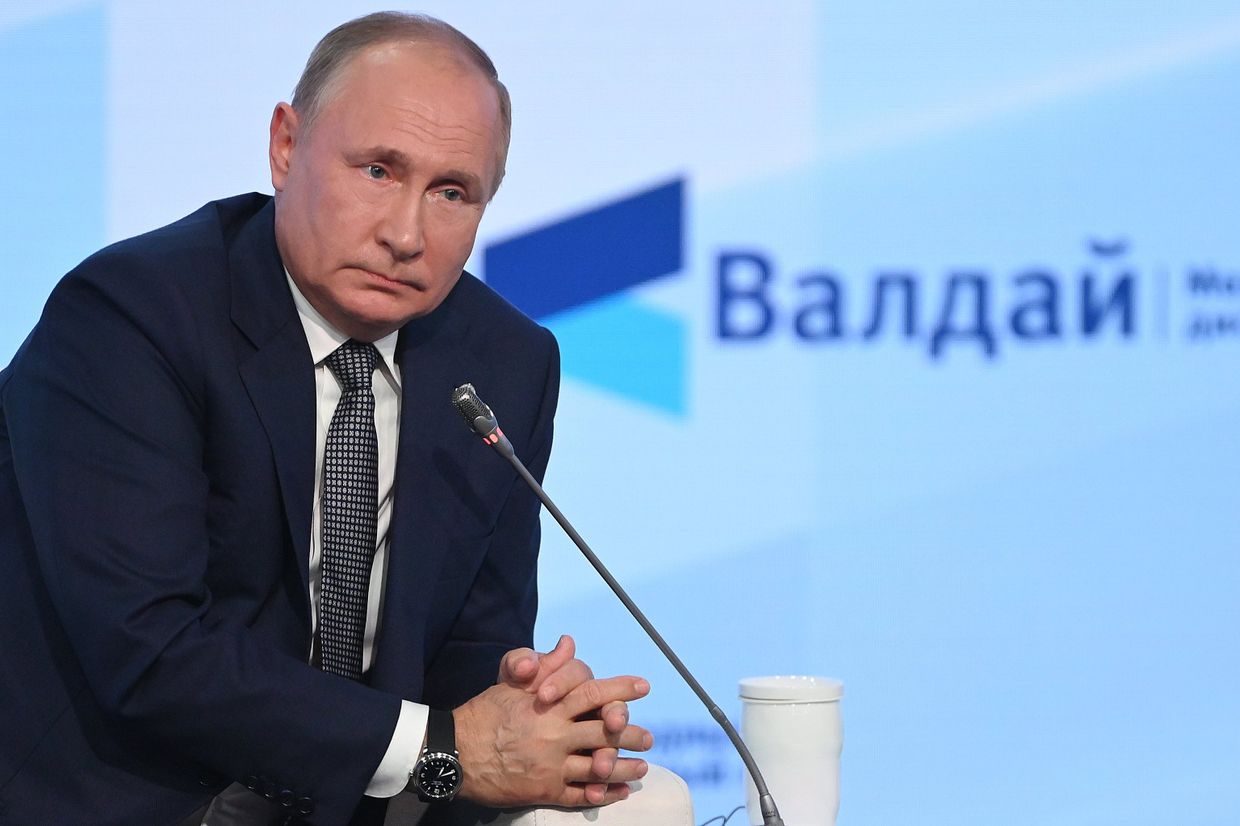 Президент РФ В. Путин принял участие в заседании клуба Валдай