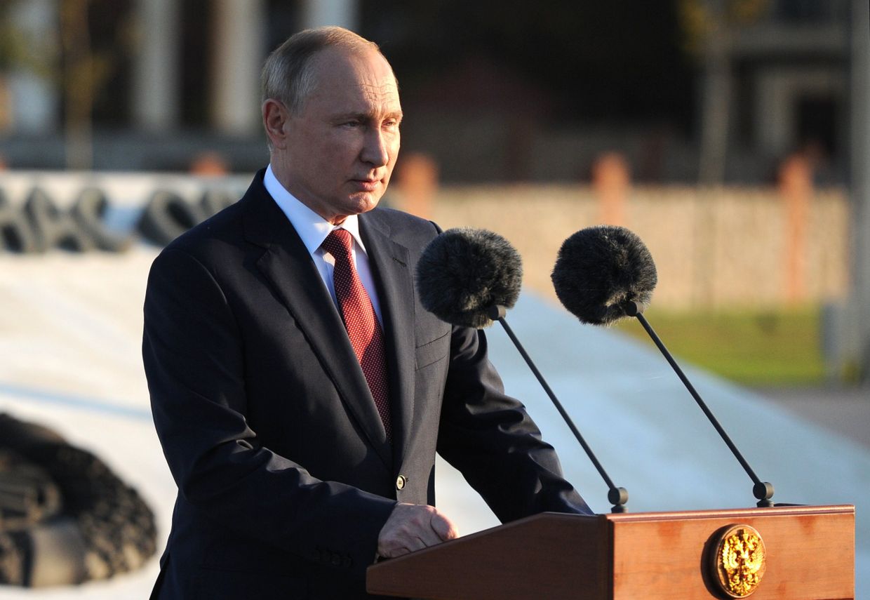 Рабочая поездка президента РФ В. Путина в Крым