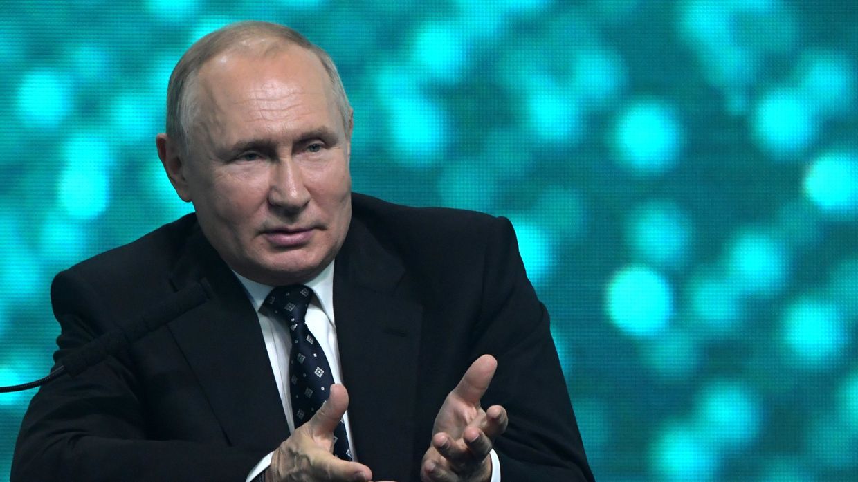 Президент РФ В. Путин принял участие в международной конференции Artificial Intelligence Journey 2021