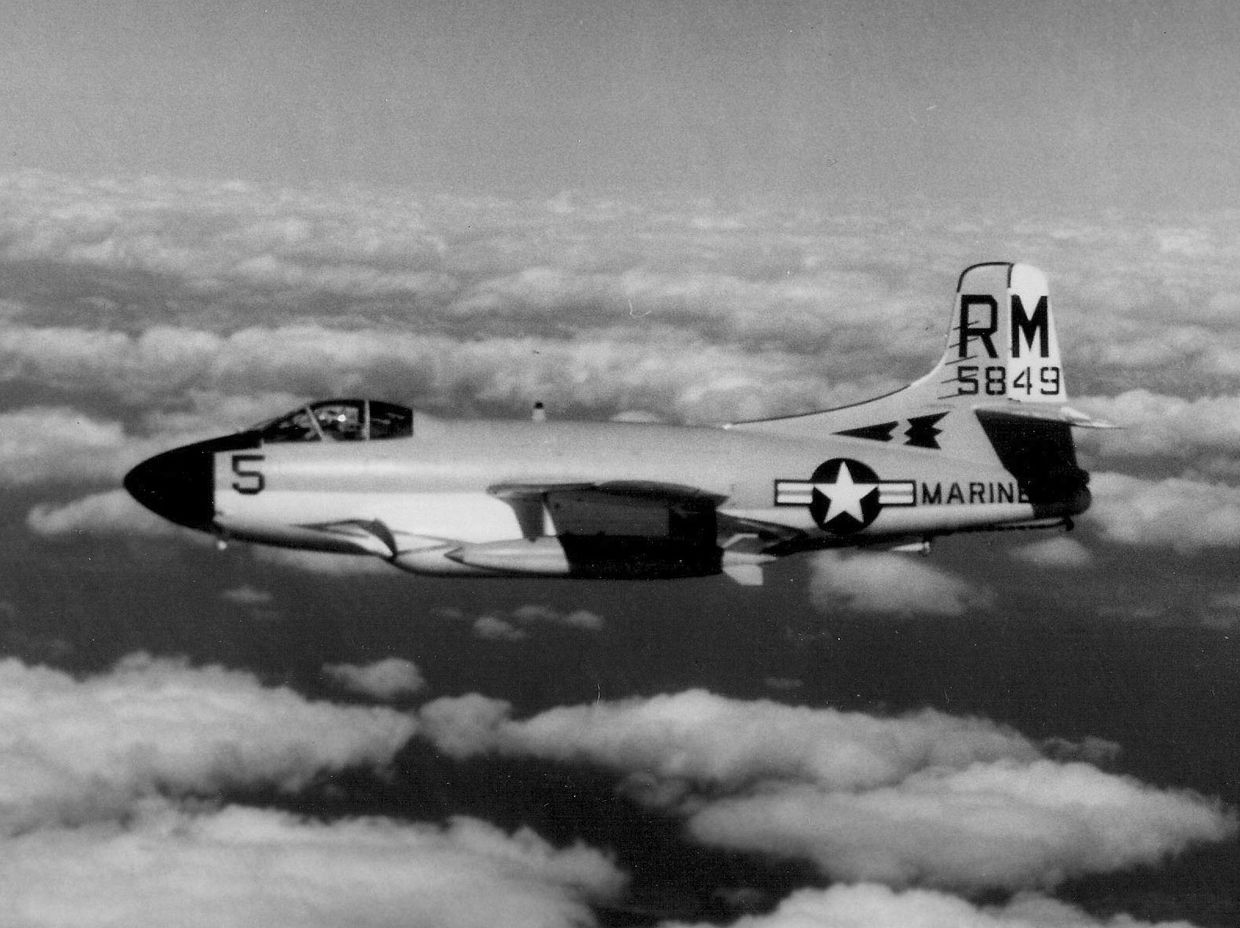 Американский палубный самолет EF-10B Skyknight
