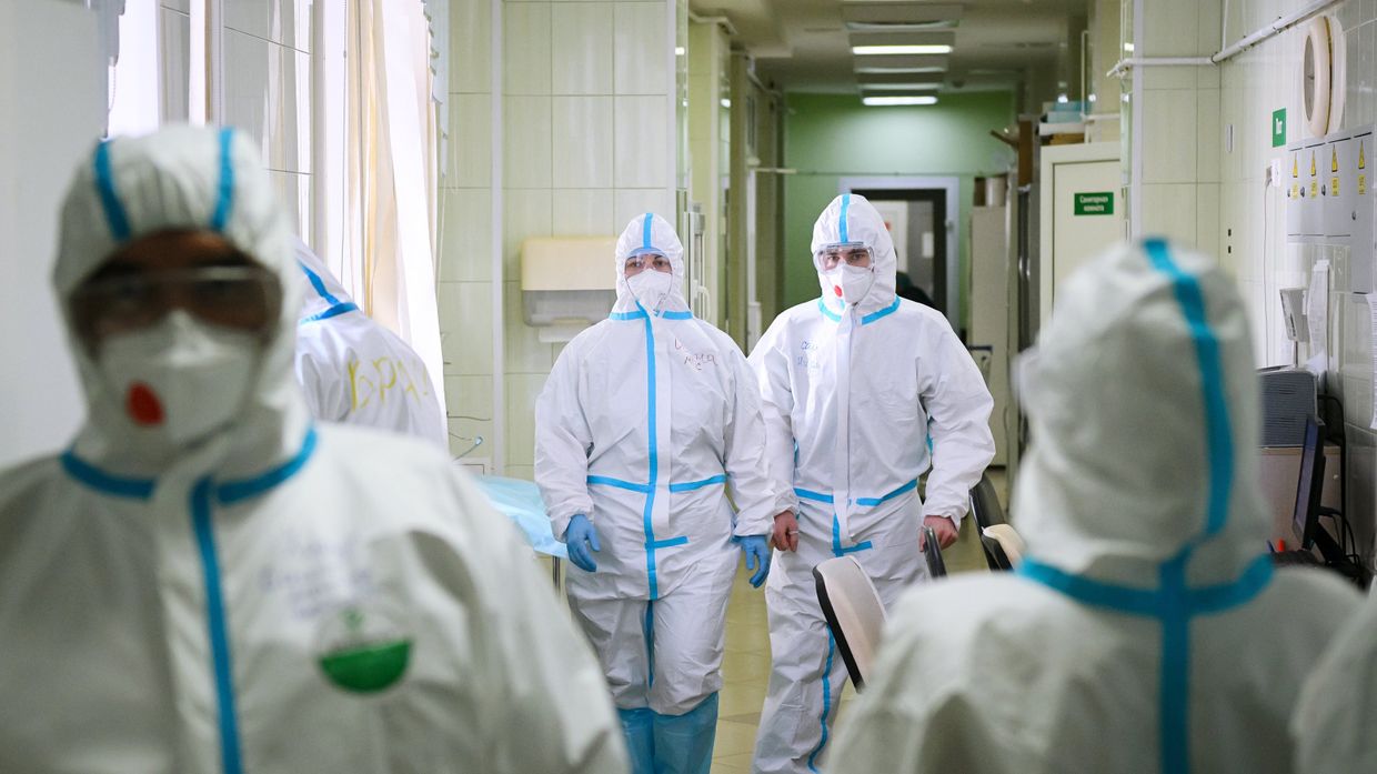 Отделение для пациентов с Covid-19 в Кузбасской клинической больнице им. М. Подгорбунского