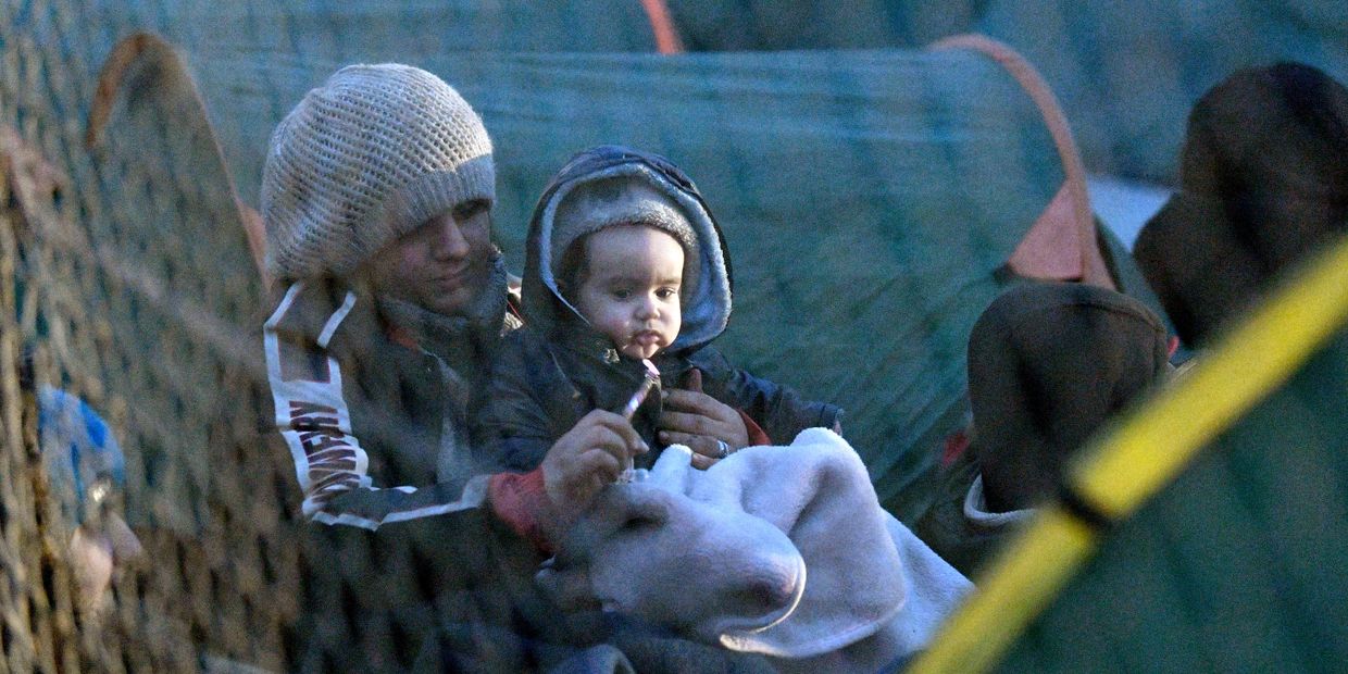 Ситуация у пропускного пункта Брузги на белорусско-польской границе
