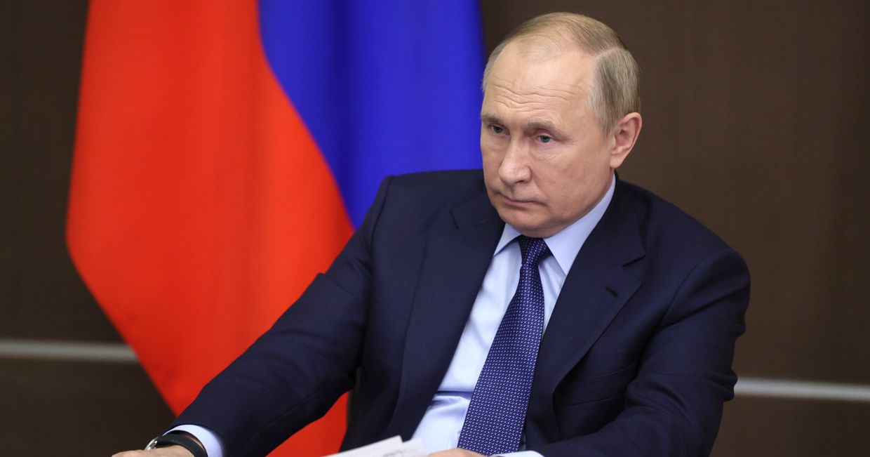Президент РФ В. Путин провел совещание с членами правительства РФ