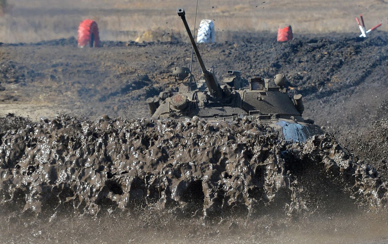 Финальный этап соревнований Суворовский натиск в Челябинской области