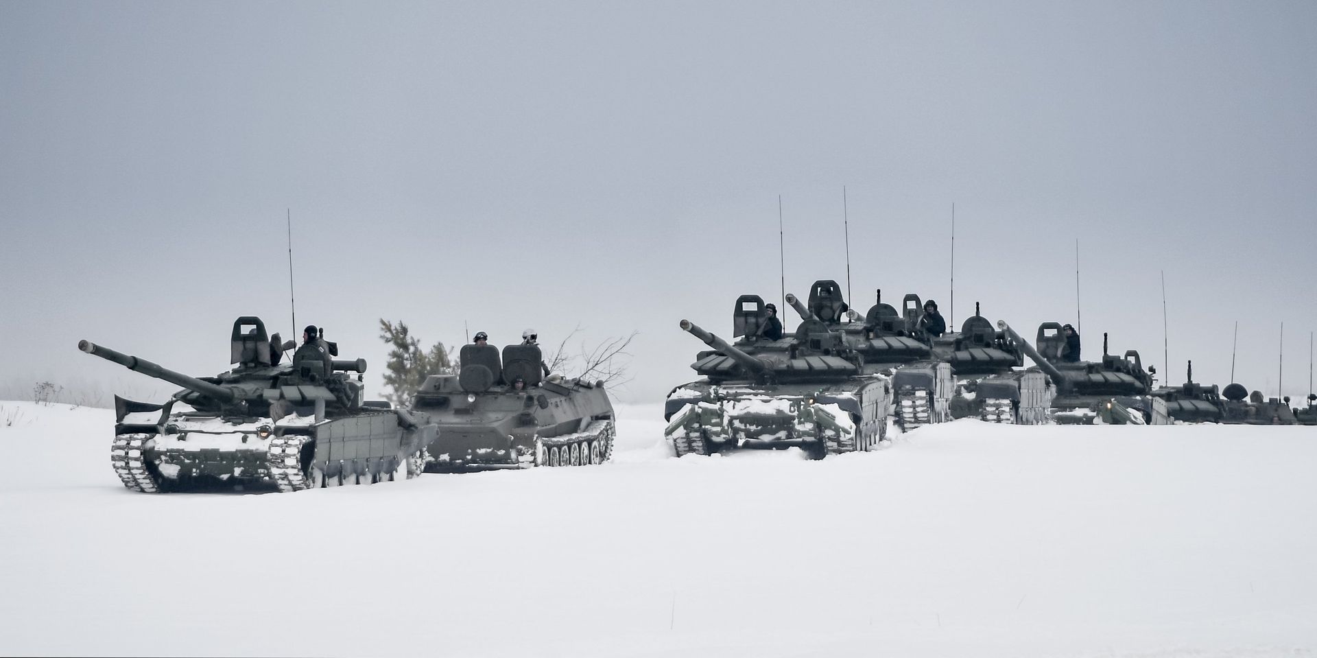 Совместные военные учения Россия- Белоруссия в Нижегородской области - ИноСМИ, 1920, 18.02.2022