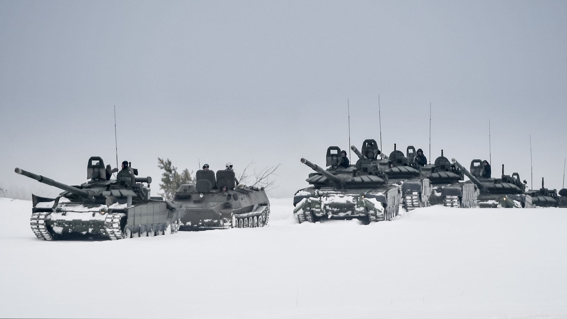 Совместные военные учения Россия- Белоруссия в Нижегородской области - ИноСМИ, 1920, 18.02.2022