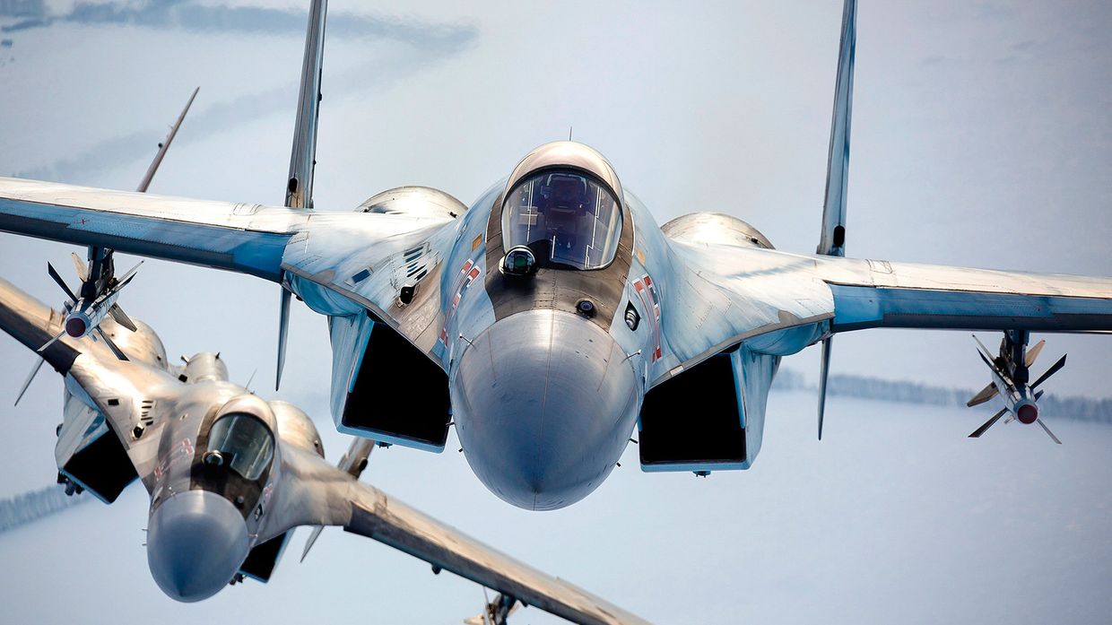 Российские истребители Су-35