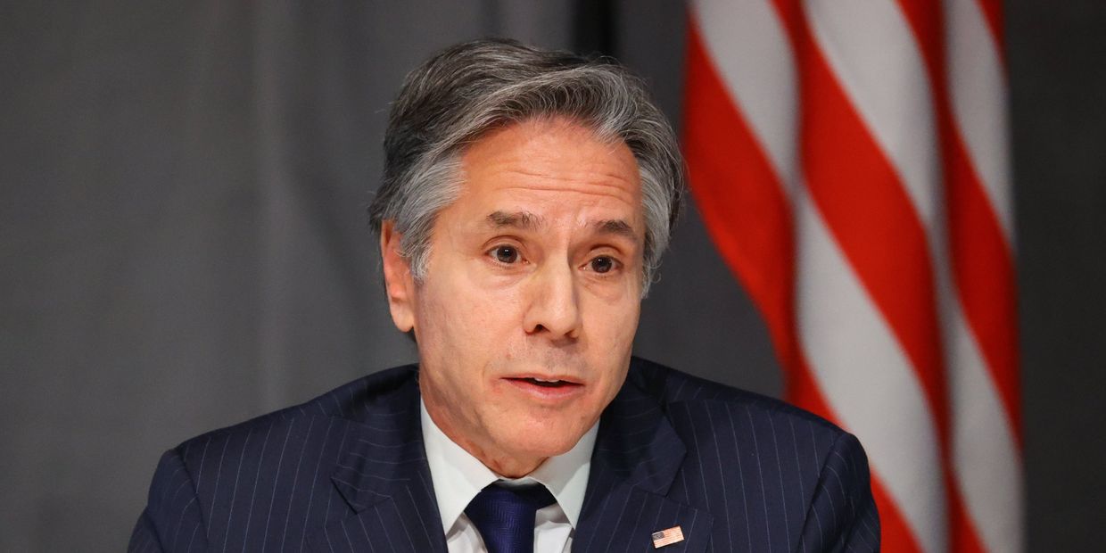 Государственный секретарь США Энтони Блинкен