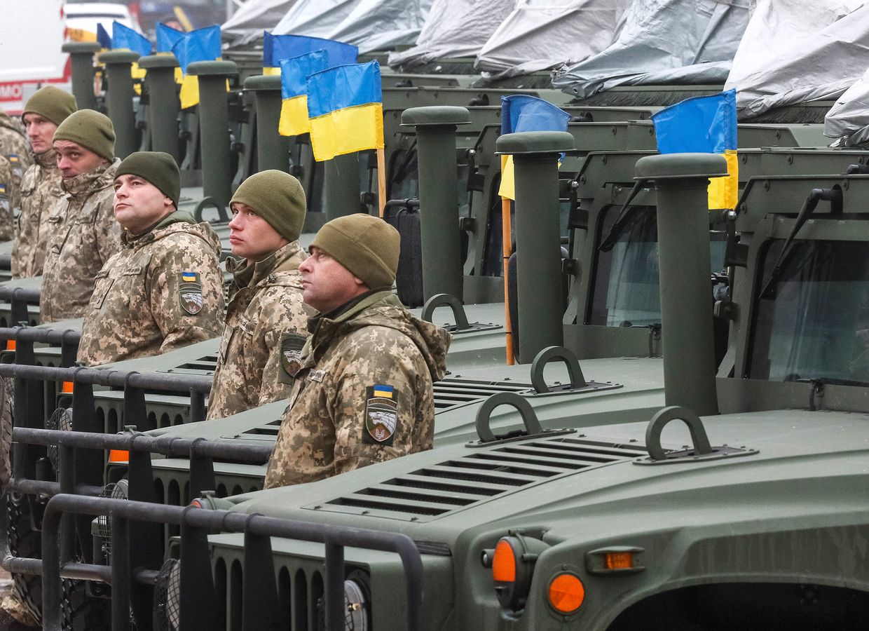 Украинские военнослужащие