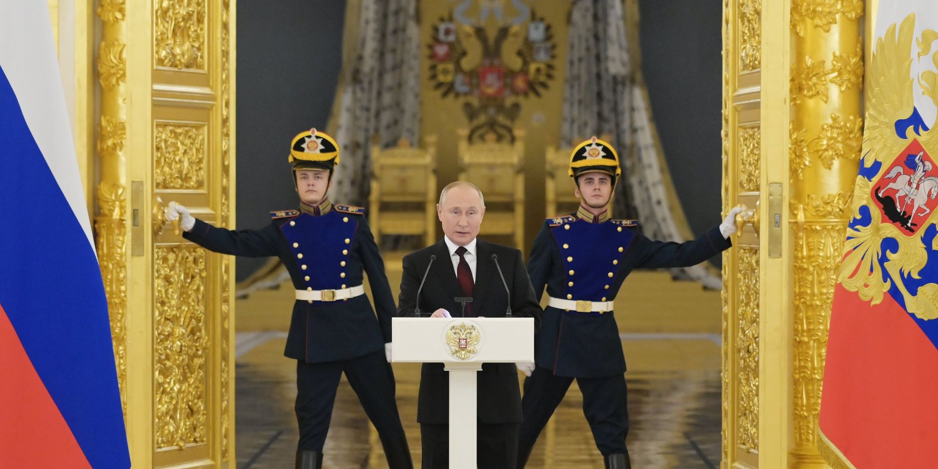 Президент РФ В. Путин принял верительные грамоты у вновь прибывших послов иностранных государств - ИноСМИ, 1920, 10.12.2021