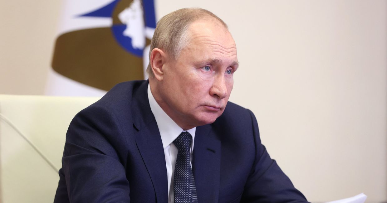 Президент РФ В. Путин принял участие в заседании Высшего Евразийского экономического совета
