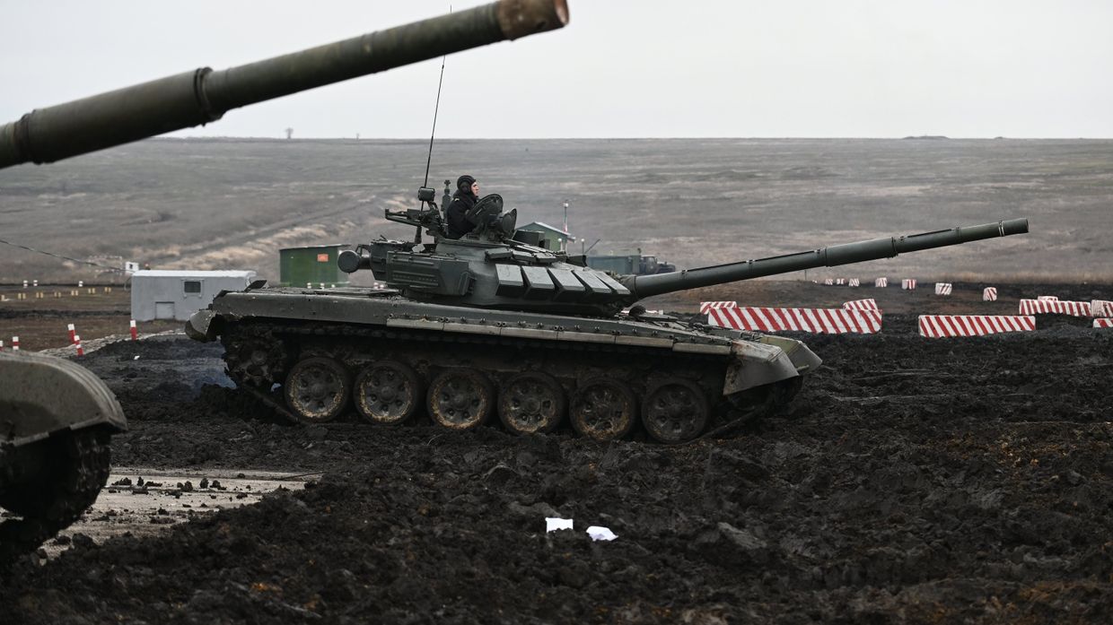 Контрольные стрельбы танкистов в Ростовской области Контрольные стрельбы танкистов в Ростовской области