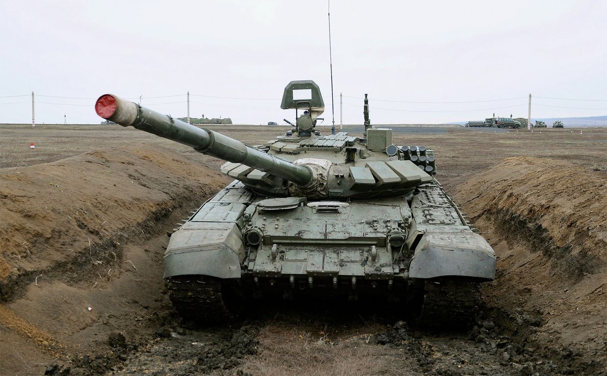 Контрольные стрельбы танкистов в Ростовской области Контрольные стрельбы танкистов в Ростовской области